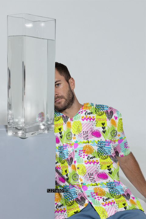 Tropical Printed Unisex Shirt