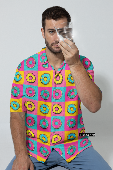 Donut Printed Unisex Shirt
